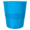 Leitz WOW Prullenmand 15 liter Blauw 29 x 29 x 32,4 cm