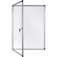 Bi-Office Enclore Indoor Vitrine Magnetisch 4 x A4 Ja 50 (B) x 67,4 (H) cm Wit