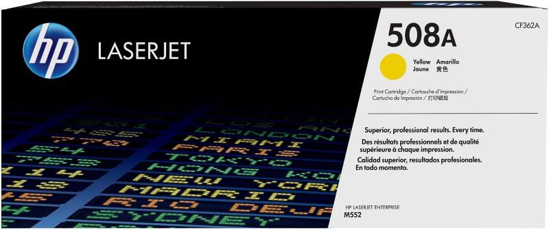 HP 508A originele tonercartridge CF362A geel