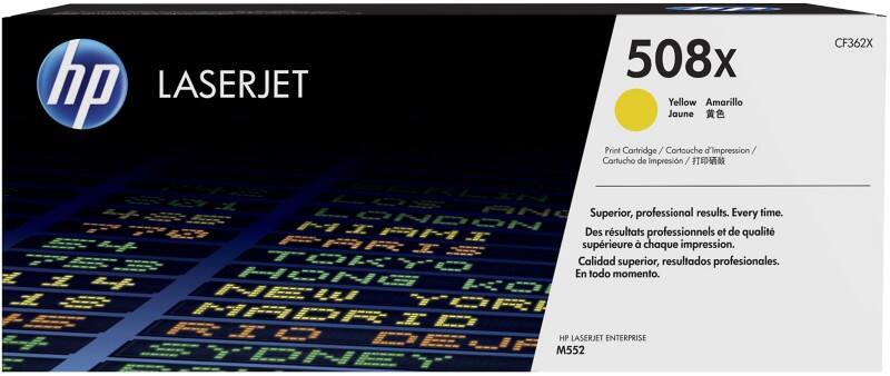 HP 508X originele tonercartridge CF362X geel