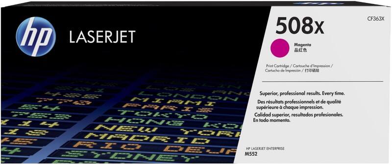 HP 508X originele tonercartridge CF363X magenta