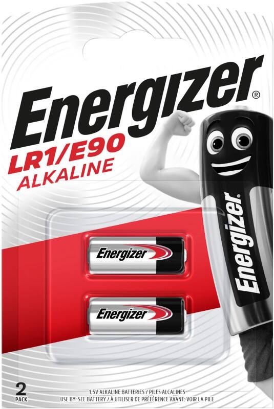 Piles Energizer LR1 1,5V Alcaline 2 Unités
