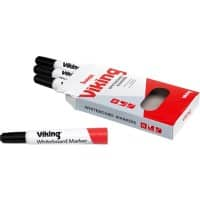 Viking WBM2.5 Nee Whiteboard-marker Zwart Medium Ronde punt 1 - 2,5 mm