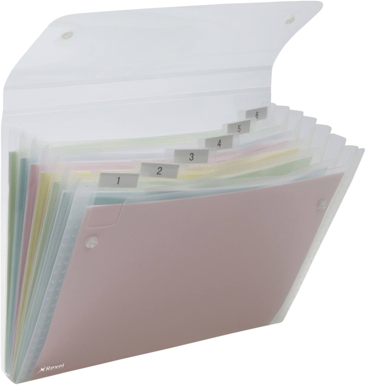 Rexel Sorteermap Ice A4 Polypropyleen Transparant 30 x 22 cm