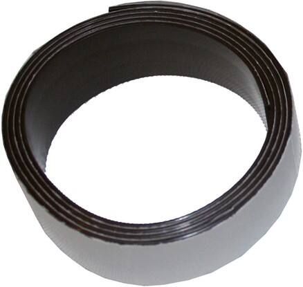 Bouhon Magnetische tape 62671 Zwart 2,5 cm