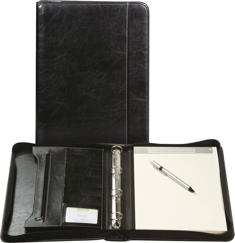 Conférencier Brepols A4 Cuir Noir 8553061