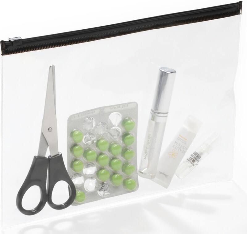 Pochette plastique DURABLE Zip bag A5 Zip Plastique Transparent 5 Unités