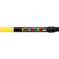 uni-ball Posca Brush Paintmarker Penseelpunt Geel