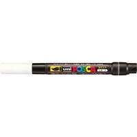 uni-ball Posca Brush Tekenstift Penseelpunt Wit