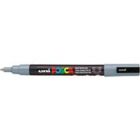 uni-ball PC3MGA Paintmarker Fijne punt Grijs