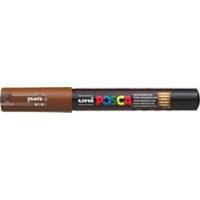 uni-ball PC1MCBR Paintmarker Fijne punt Bruin