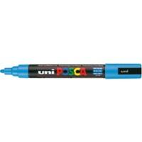 uni-ball PC5MBC Paintmarker Synthetisch vezels Blauw