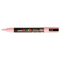 Marqueur pinceau uni-ball PC3MLK Ronde Rose