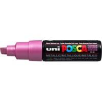 Marqueur pinceau uni-ball PC8KKM Pinceau Rose métallisé