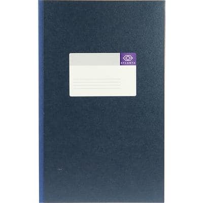 Djois Folio+ Gebonden Notitieboek Blauw Kartonnen kaft Gelinieerd 48 Vellen