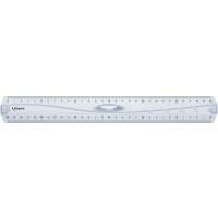 Maped Liniaal Kunststof 30 cm Geometrisch Transparant
