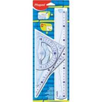 Maped Geometrisch tekenset 30 cm Transparant
