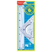 Maped Geometrisch tekenset Linkshandig Transparant