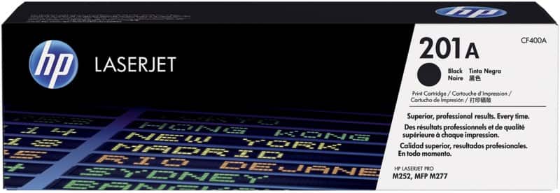 HP 201A Origineel Tonercartridge CF400A Zwart