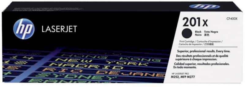 Toner HP 201X D'origine CF400X Noir