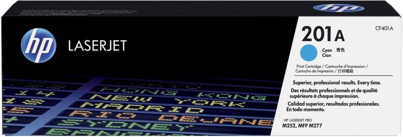 Toner HP 201A D'origine CF401A Cyan