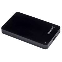 Intenso 500 GB Externe Draagbare Harde Schijf Memory Case USB 3.0 Zwart