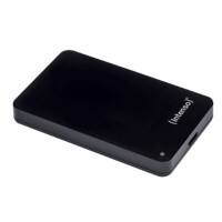 Disque HDD externe portable Intenso Memory Case USB 3.0 2 To Noir