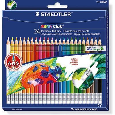 Crayons de couleur STAEDTLER Noris club Assortiment 24 Unités