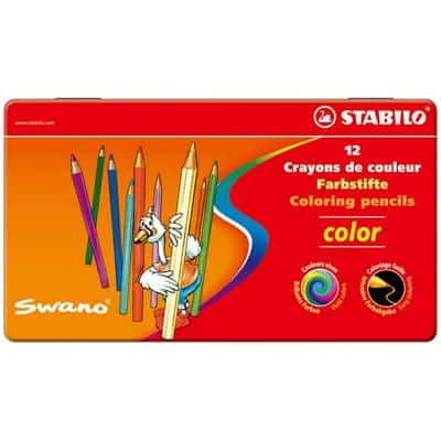 Crayons de couleur STABILO Color 12 Unités