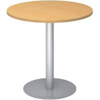 Table Hammerbacher Pilar Hêtre/Aluminium