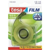 tesa Plakbandhouder Eco and Clear 57968-00000-01 Transparant 19 mm (B) x 33 m (L)