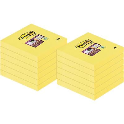 inkt Onderzoek het Snelkoppelingen Post-it Super Sticky Notes 76 x 76 mm Kanariegeel 24 Blokken van 90 Vellen  Voordeelpak 12 blokken + 12 GRATIS | Viking Direct BE