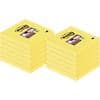 Post-it Super Sticky Notes 76 x 76 mm Kanariegeel 24 Blokken van 90 Vellen Voordeelpak 12 blokken + 12 GRATIS