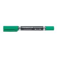 Marqueur Lumocolor duo 348 Marqueur Moyenne Ogive 0,6 -1,5 mm Vert Rechargeable