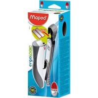 Agrafeuse Maped 32713 Pleine bande 20 Feuilles Argenté, noir 26/6 Métal, plastique