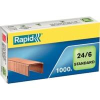 Rapid Rapid 24/7 Nietjes 2485570 Koper Bruin 1000 Nietjes