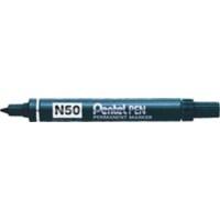 Marqueur permanent Pentel N50 Pointe moyenne, ogive 2 mm Bleu