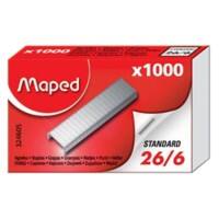 Maped 26/6 Nietjes 324605 Staal Zilver 1000 Nietjes
