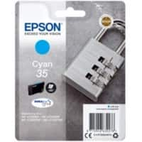 Cartouche jet d'encre Epson 35 D'origine C13T35824010 Cyan