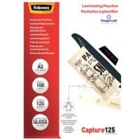 Fellowes ImageLast Capture Lamineerhoes A3 Glanzend 125 micron (2 x 125) Transparant 100 Stuks