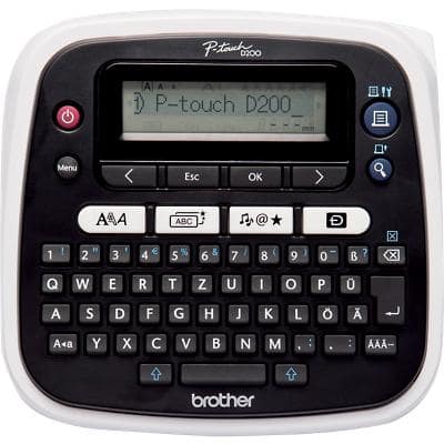 Imprimante d’étiquettes Brother P-Touch PT-D200BW QWERTZ