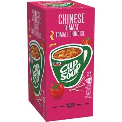 Soupe instantanée Unox Cup a Soup Tomate chinois 28690101 21 Unités de 175 ml