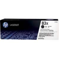 Toner HP 83X D'origine CF283X Noir