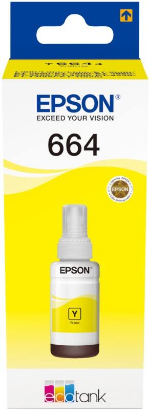 Epson 664 Origineel Inktfles C13T664440 Geel