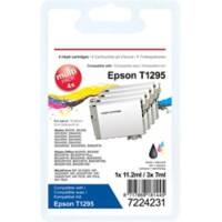 Office Depot T1295 compatibele Epson inktcartridge C13T12954012 zwart, cyaan, magenta, geel multipak 4 stuks
