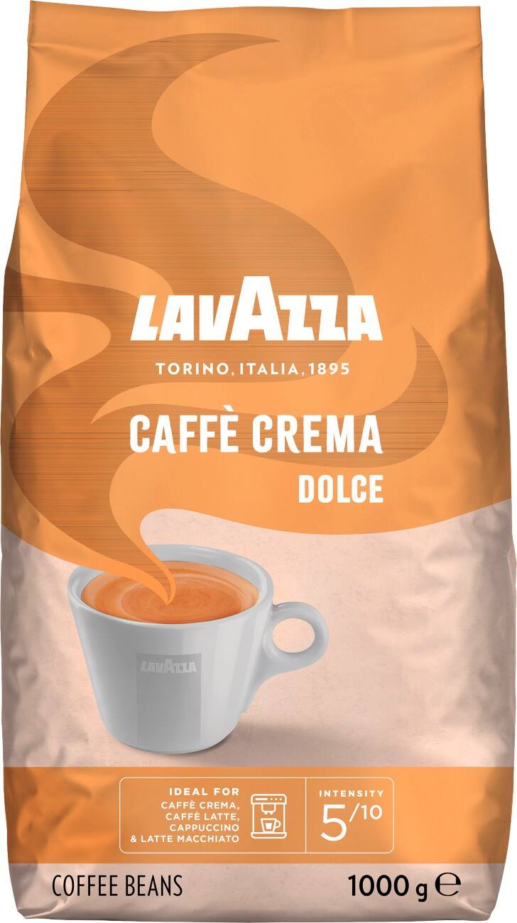 Café en grains Lavazza Caffè Crema Dolce Doux Moyen 1 kg