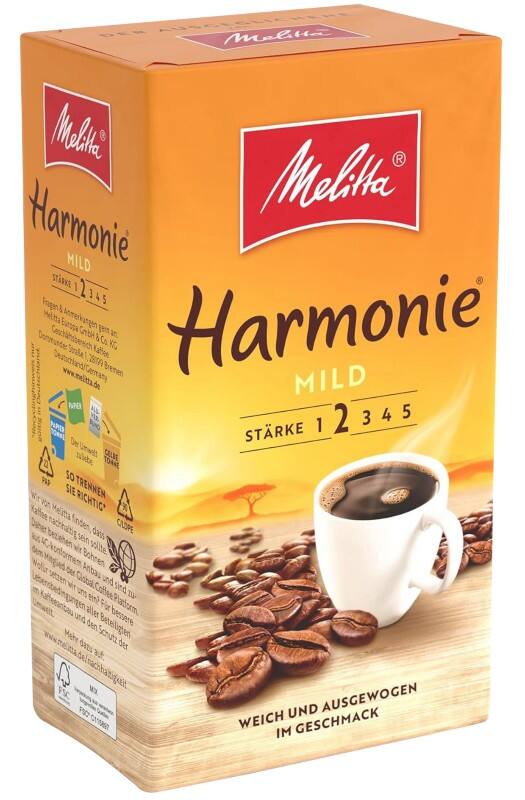Melitta Harmonie Gemalen koffie 500 g