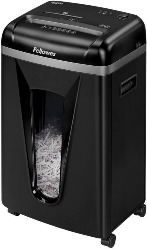 Fellowes Powershred 450M Micro snippers Papierversnipperaar Veiligheidsniveau P-5 9 vel