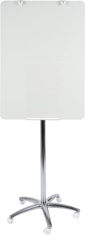 Tableau mobile Bi-Office Business Verre Blanc