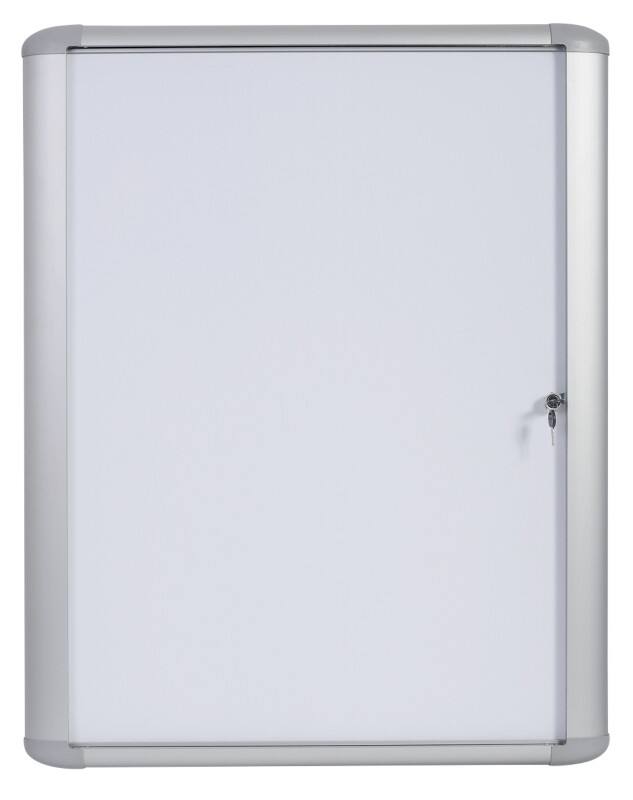 Vitrine d'affichage verrouillable Bi-Office Mastervision Outdoor Magnétique 4 x A4 Verrouillable 59,6 (L) x 68,8 (H) cm Blanc